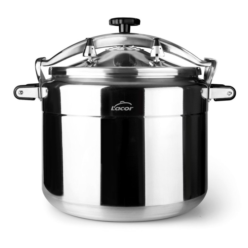 Cocotte à pression ø 32x22 cm - 18 L - Aluminium