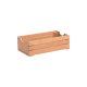 Caisse en bois de hêtre alimentaire GN1/3 - 34x19x10,1 cm