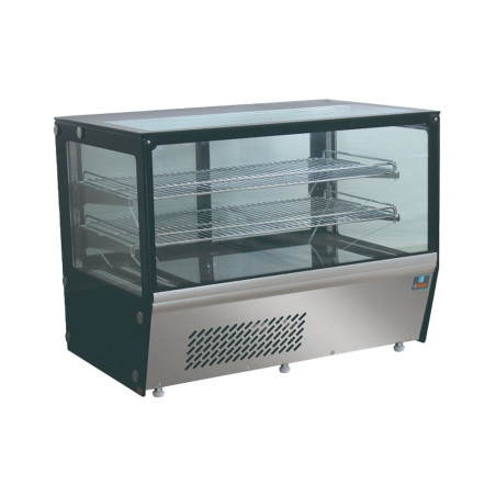 Vitrine réfrigérée droite à poser 160L +3° à +8°C - 873x576x678mm
