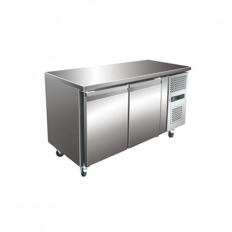 Table pâtissière 428L - 600x400 réfrigérée +2/+8 °C - 2 portes