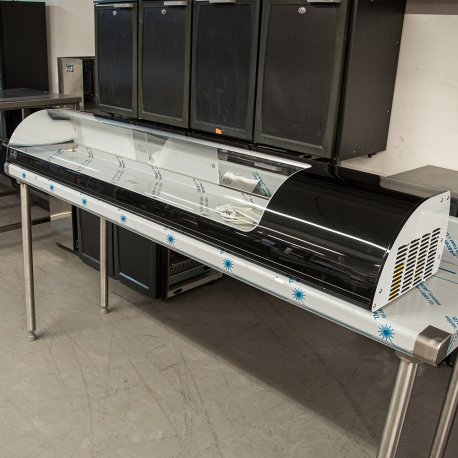 Vitrine réfrigérée 8 GN 1/3 Col. Noir - Coldmaster Tapas 8 GN