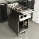 Fourneau 2 feux gaz sur soubassement ouvert - 800R-2FXG - Reconditionné Bon état (3/5)