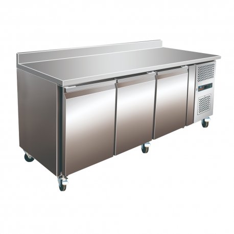Table réfrigérée centrale 3 portes +2/+8°C - 1795x700x860 mm