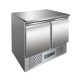 Saladette compacte 2 portes GN1/1 257L +2° à +8°C - 900x700x870 mm