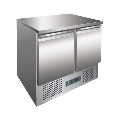 Saladette compacte 2 portes GN1/1 257L +2° à +8°C - 900x700x870 mm