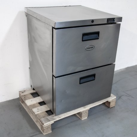 Réfrigérateur sous-comptoir deux tiroirs 150 litres - 68 - Reconditionné Très bon état (4/5)