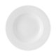 Assiette creuse Perla 24cm porcelaine blanche