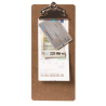 Porte-addition 28x11,7x3 cm - avec pince en inox