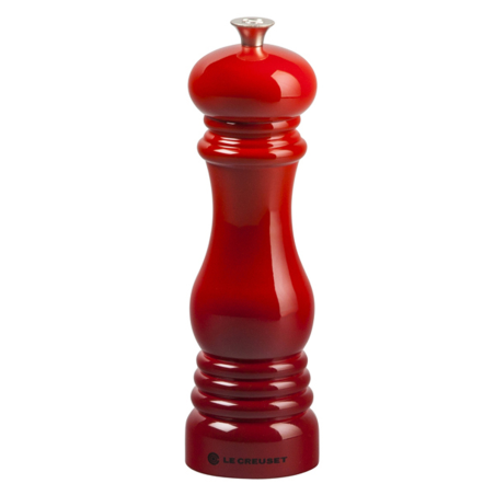 Moulin à poivre 21cm ABS 2 calibres et mécanisme céramique - Rouge cerise