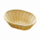 Corbeille tressée ovale - 23 cm