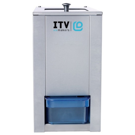 Broyeur à glaçons - 3kg/min - Stockage 1kg - 180x330x320 mm