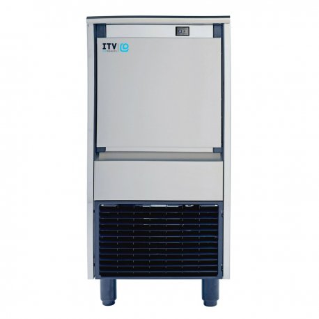 Machine à glaçons à injection - Prod. (24H): 30kg - Refroidissement AIR - Glaçons pleins 40 g