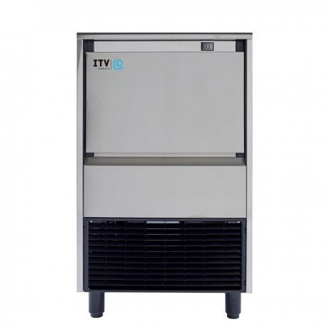 Machine à glaçons à injection - Prod. (24H): 80kg - Refroidissement AIR - Glaçons pleins 40 g