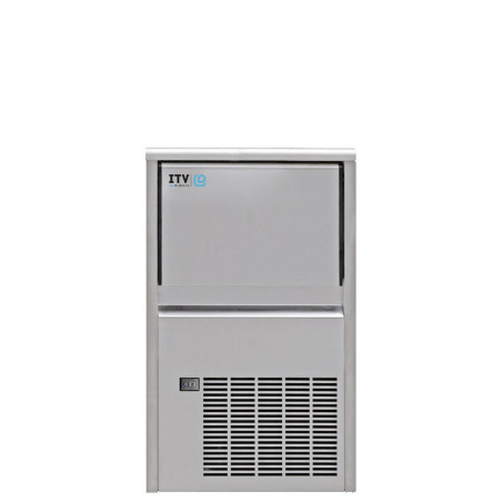 Machine à glaçons ORION - 22kg/24H - Stockage 6kg - Inox AISI-304 - Refroidissement AIR - Glaçons pleins 14g