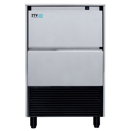 Machine à glaçons GALA - 112kg/24H - Stockage 60kg - Refroidissement AIR - Glaçons 22g - Compresseur 3/4 cv
