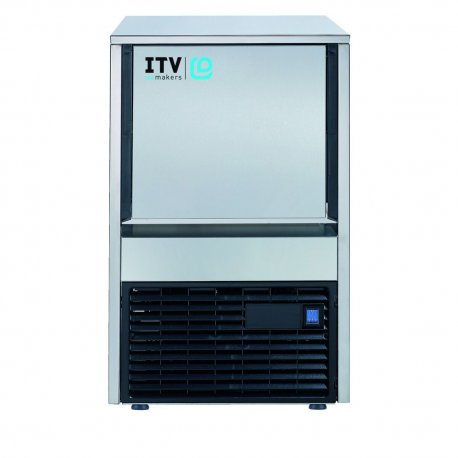 Machine à glaçons à palettes - Prod. (24H): 22kg - Refroidissement AIR - Glaçons creux 20 g