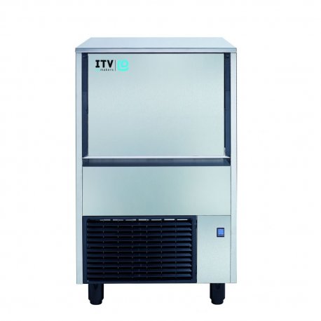 Machine à glaçons à palettes - Prod. (24H): 48kg - Refroidissement AIR - Glaçons creux 20 g