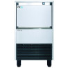 Machine à glaçons - SPIKA - 76kg/24H - Stockage 20kg - Inox AISI-304 - Refroidissement AIR - Glaçons cube 12g