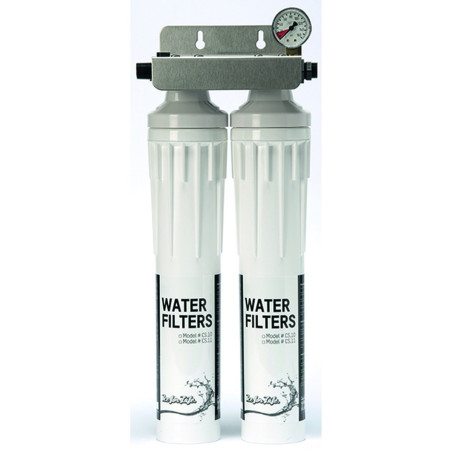 Filtre - Réduction sédiments & chlore - Charbon actif & chloramine - Pour machines à glaçons 340kg/24h