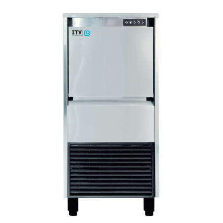 Machine à paillettes à grains ICE QUEEN - 94kg/24H - Stockage 20kg - Refroidissement AIR - Glace -2°/-3°C