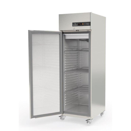 Armoire GN2/1 Basic - Température -2°/+8°C - Capacité 645L - 1 porte pleine  - option avec roulette
