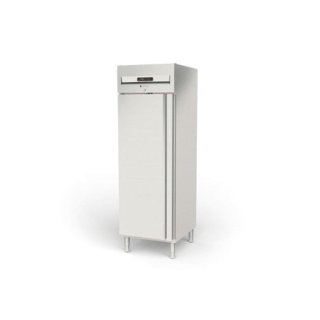 Armoire GN2/1 Classic T°-2°/+8°C - 645l - 1 porte pleine - LED - Serrure - 3 clayettes GN2/1