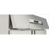 Armoire GN2/1 Classic T° +(-2°/+8°C) - 1404l - 2 portes - Inox AISI-304 - LED - Serrure - 3 clayettes GN2/1