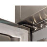 Armoire GN2/1 - Température +2°/+8°C - 1404l - 2 portes inox - Thermostat digital - LED - Gaz R290