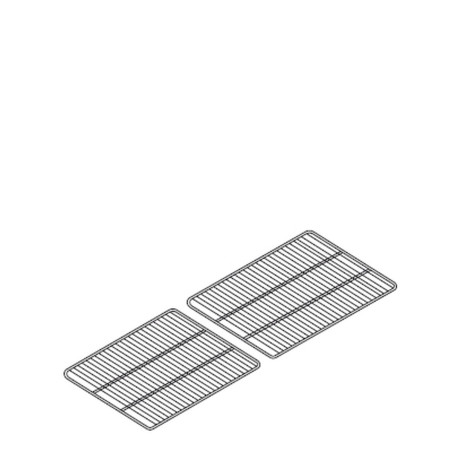 Jeu de glissières 600x800 - Compatibles EG75 - EG80