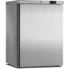Mini armoire inox 122L - Température +1/+8°C - Porte réversible - Thermostat digital - Serrure incluse