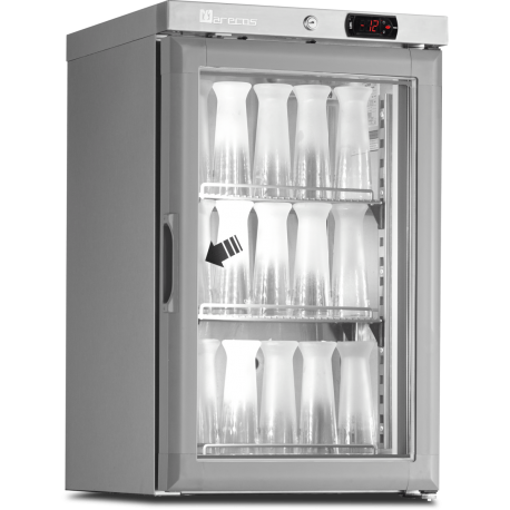 Givreur à verre - température négative (-10/-14°C) - extérieur inox - Volume : 50L