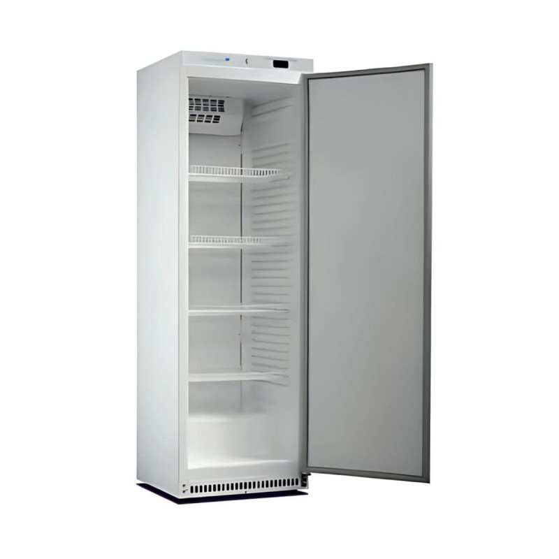 Armoire Série 430 - 1 porte vitrée - 308L - Ext. blanc - Froid ventilé - LED - 210W - Gaz R600a - 477x470 cm