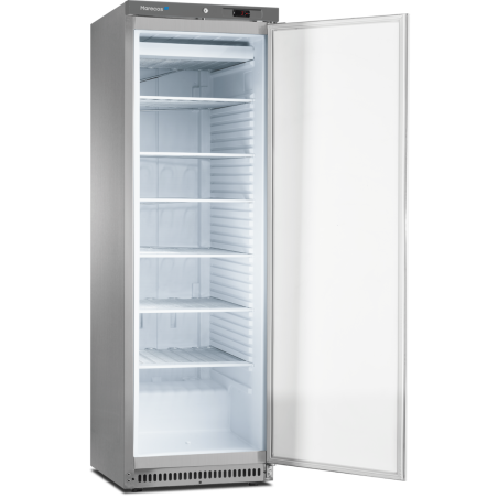 Armoire Série 430 Négative 1 porte - Ext. Inox - 268L - 320W - Froid statique - Serrure - Gaz R290 - 477x470 cm