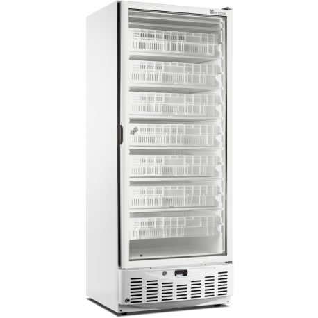 Armoire négative GN2/1 + 600x400 - Porte vitrée