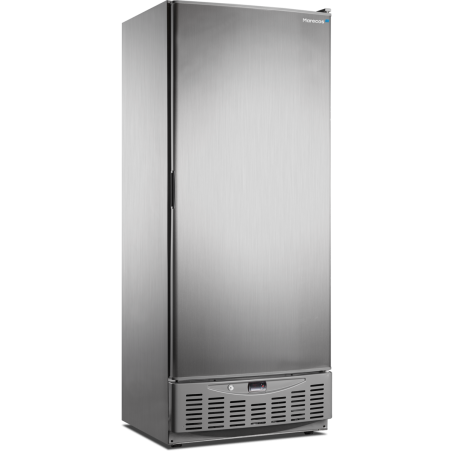 Armoire réfrigérée GN2/1 - T°+1/+8°C - Porte pleine - Froid ventilé - Dégivrage auto - 4 étagères amovibles