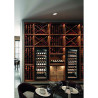 Armoire à vin mono-température - Gamme Exclusive - Porte verre anti-UV - 101 bouteilles - 160W