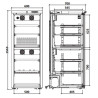 Armoire à vin bi-température - Gamme Exclusive - Porte verre anti UV - Éclairage LED - Système anti-vibration