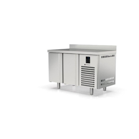 Meuble 700 positif - Série GASTRO - T° -2°/+8°C - 2 portes pleines - Capacité 265L - Inox AISI-304 - Éco énergie