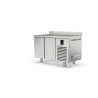Meuble 700 positif - Série GASTRO - T° -2°/+8°C - 2 portes pleines - Capacité 265L - Inox AISI-304 - Éco énergie