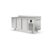 Meuble 700 positif - Série GASTRO - Température -2°/+8°C - 3 portes - Capacité 450L - Inox AISI-304 - Éco énergie