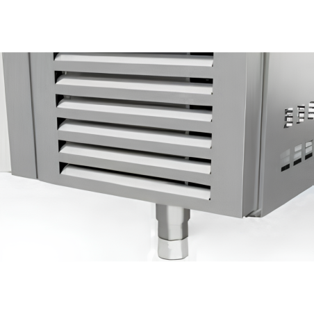 Meuble 700 positif - Série GASTRO compact - Température -2°/+8°C - 2 portes pleines - Capacité 200L - Inox AISI-304