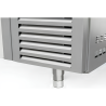 Meuble 700 positif - Série GASTRO compact - Température -2°/+8°C - 2 portes pleines - Capacité 200L - Inox AISI-304