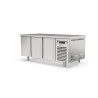 Meuble 800 positif - Série PÂTISSIER 600X400 - Température -2°/+8°C - 3 portes - Capacité 595L - Inox AISI-304