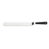 Spatule en inox étroite coudée 30 cm - noir