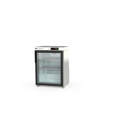 Arrière-bar positif H.850 1 p. vitrée battante