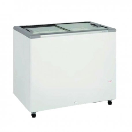 Congélateurs couvercle coulissant vitré