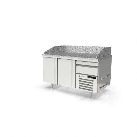 Meuble pizza 700 positif - 2 portes
