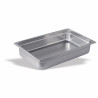 Bac Gastronorme inox 18/10 - GN1/1 - 530x325x200 - 26L - Bords renforcés - Température -40/+90°C