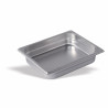 Bac Gastronorme Inox 18/10 - GN1/2 - 325x265x100mm - 6,1L - Bords Renforcés - Température -40/+90°C