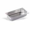 Bac Gastronorme Inox 18/10 - GN1/3 - 325x176x100mm - 3,8L - Bords Renforcés - Température -40/+90°C